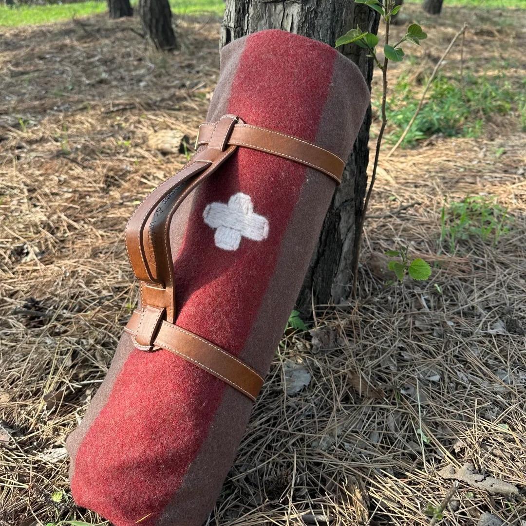 Heavyweight Wool Camping Blanket