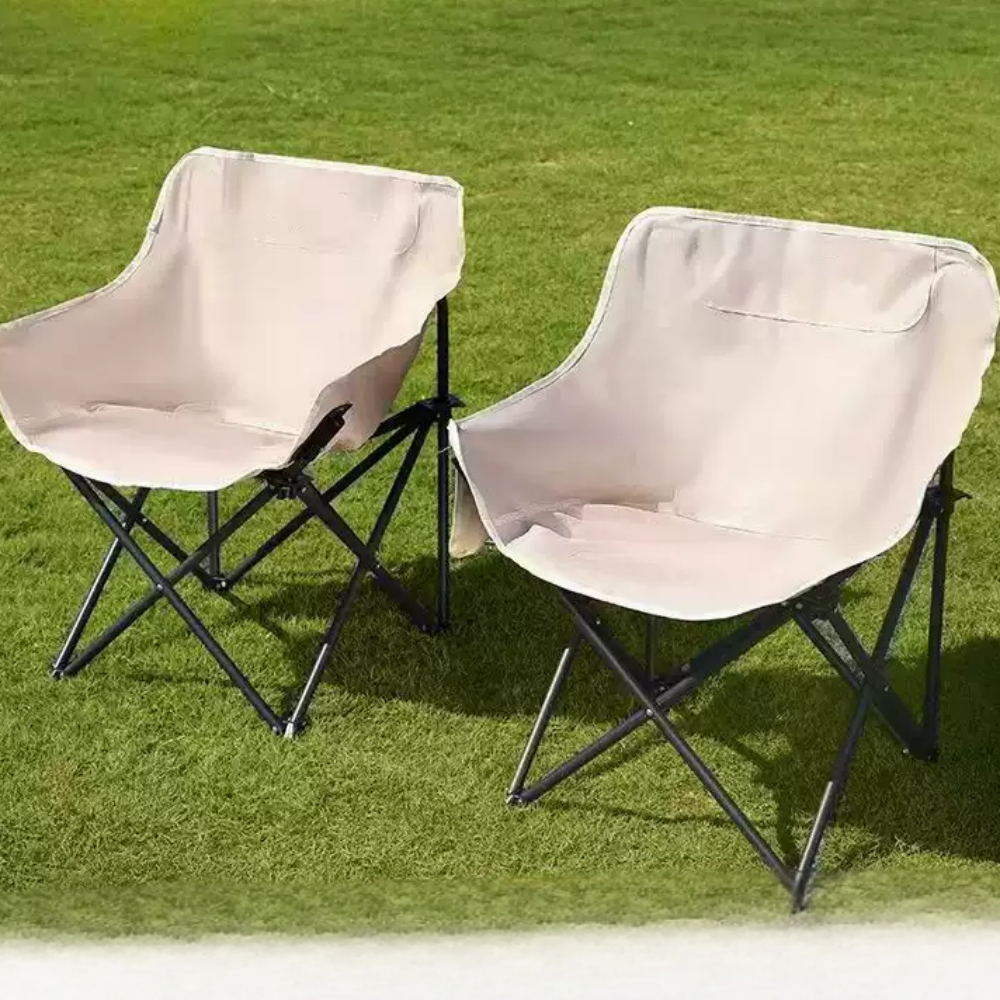 Set of 2 Folding Camping Chairs