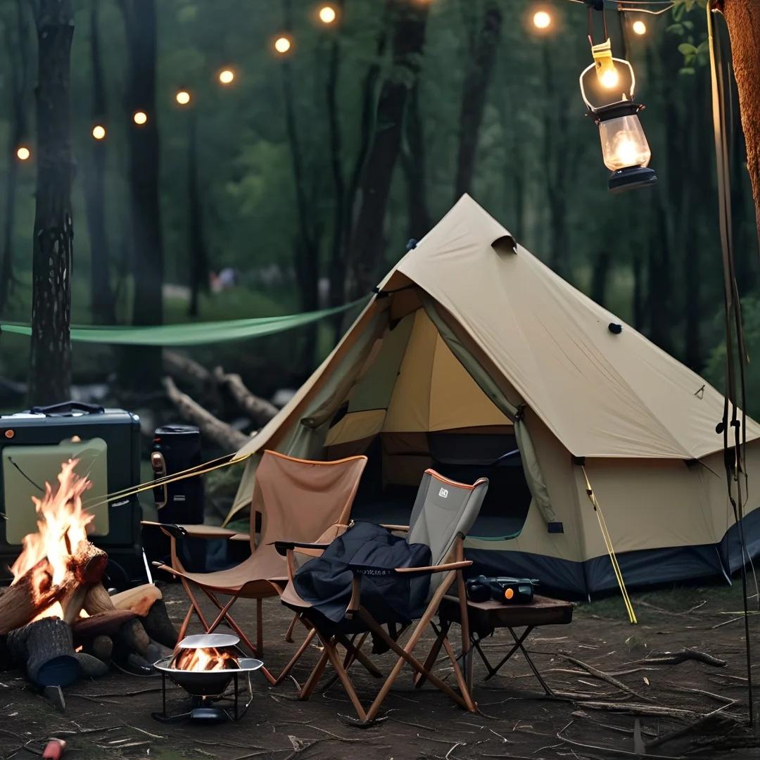 Cozy All-Weather Camping Tent