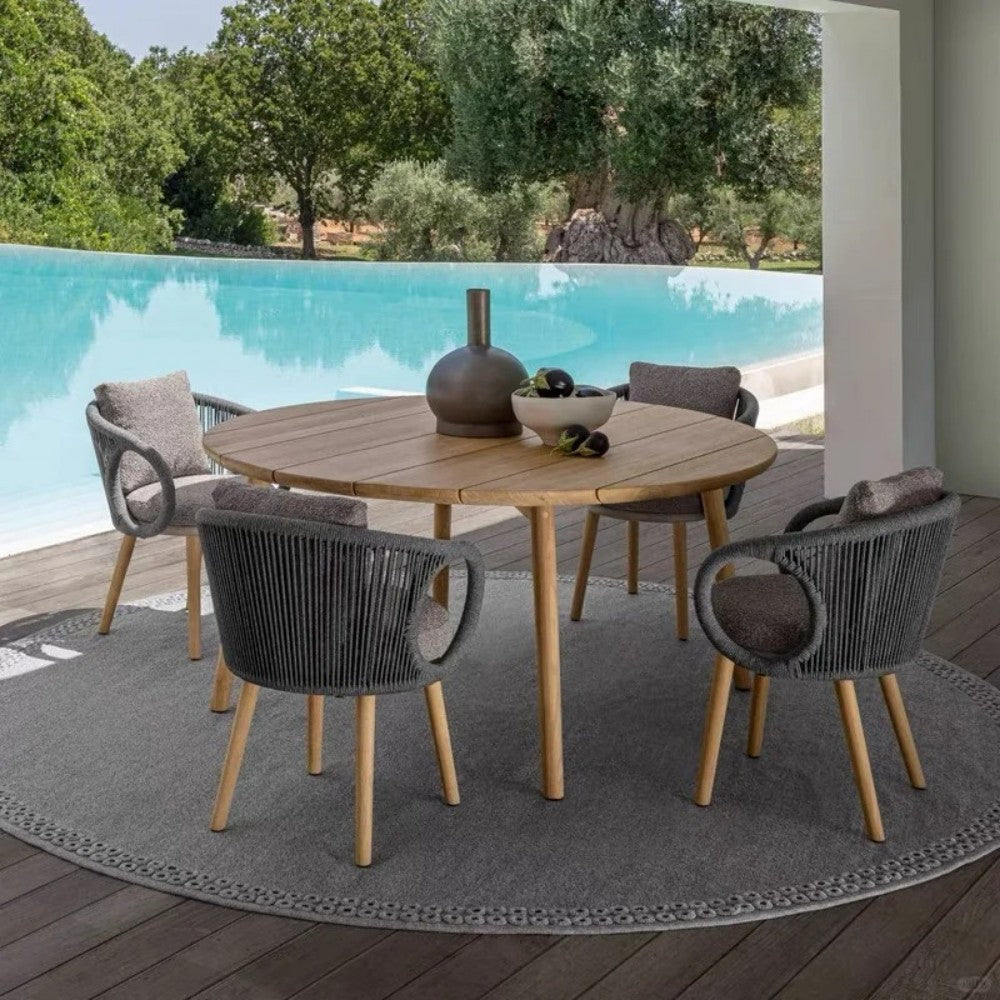 5-Piece Modern Outdoor Dining Set