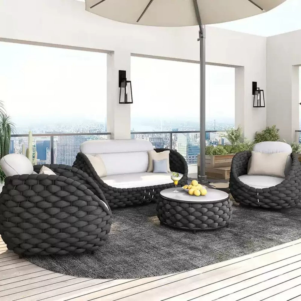 4-Piece Luxury Outdoor Patio Furniture Set
