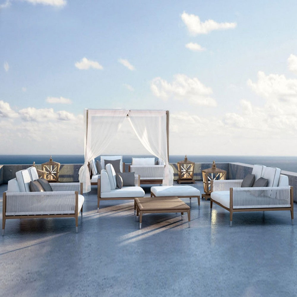 Luxury Outdoor Lounge Set with Canopy