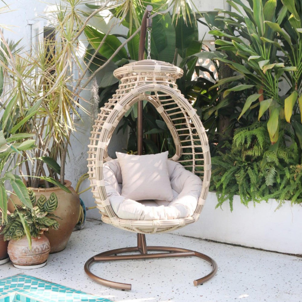 Hanging Egg Chair with Stand