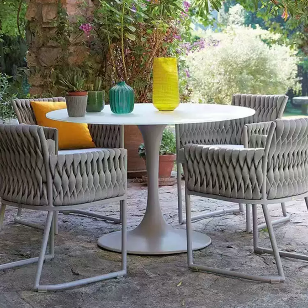 5-Piece Modern Outdoor Dining Set