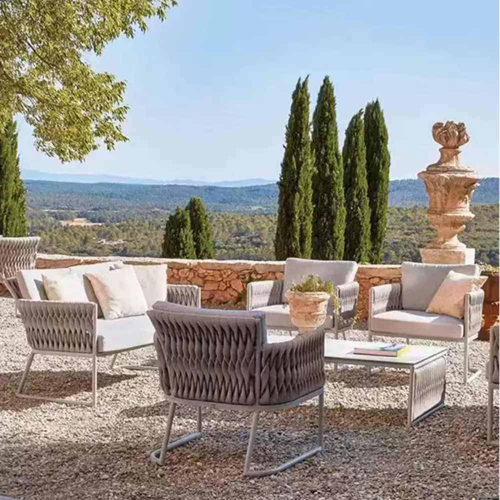 5-Piece Modern Outdoor Conversation Set