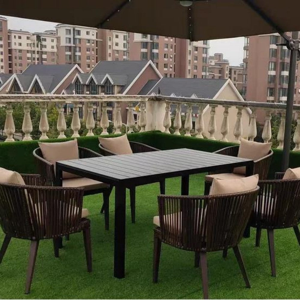 7-Piece Modern Outdoor Dining Set