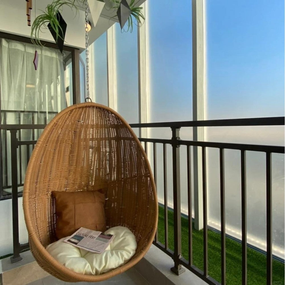 Hanging Egg Chair with Cushion