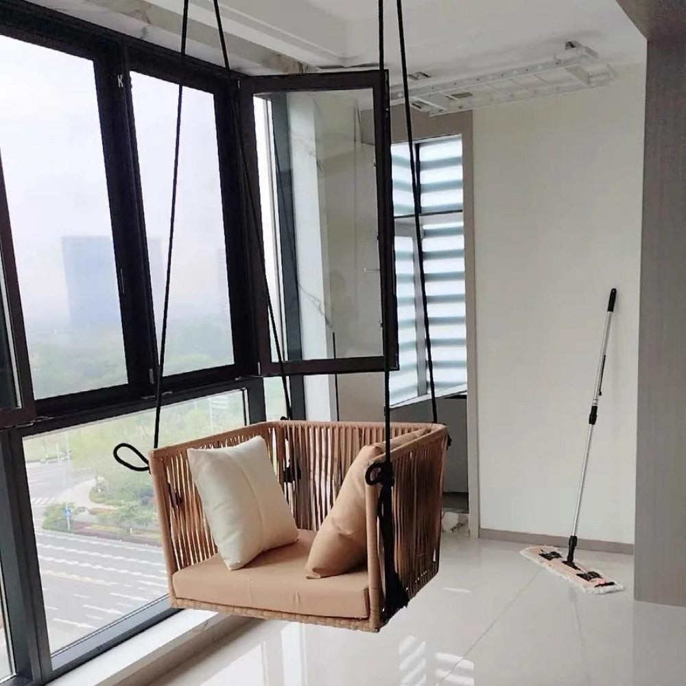 Modern Rope-Woven Indoor Hanging Chair
