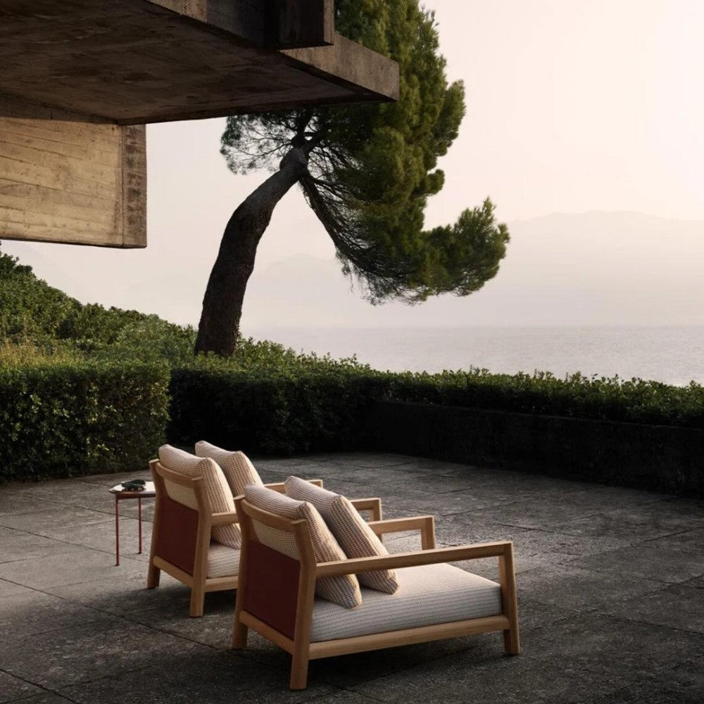 Luxury Teak Outdoor Lounge Chairs