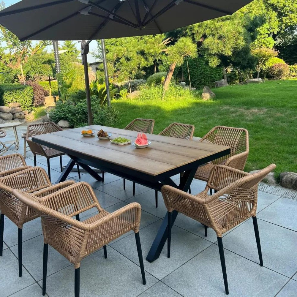 Large Outdoor Dining Set