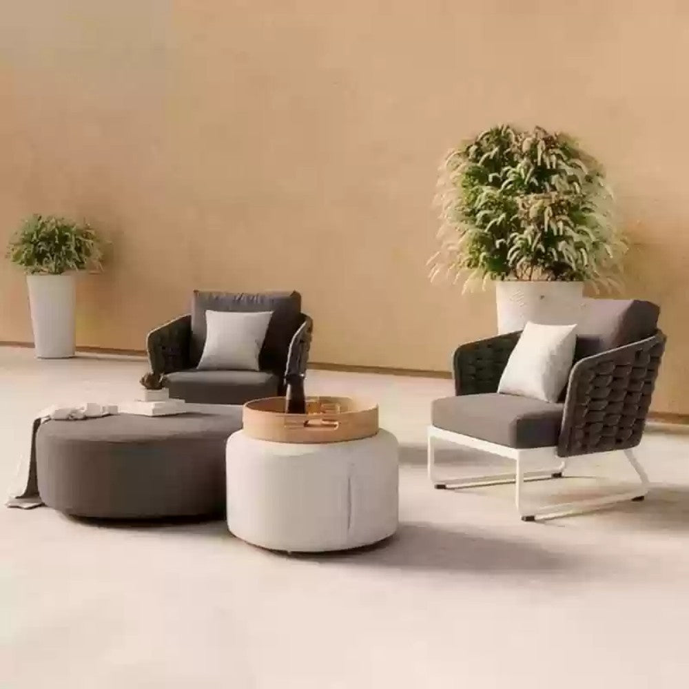 Modern 4-Piece Outdoor Lounge Set