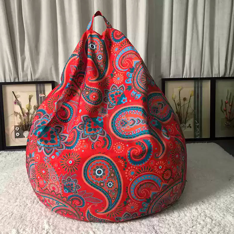 Bohemian Paisley Bean Bag Chair