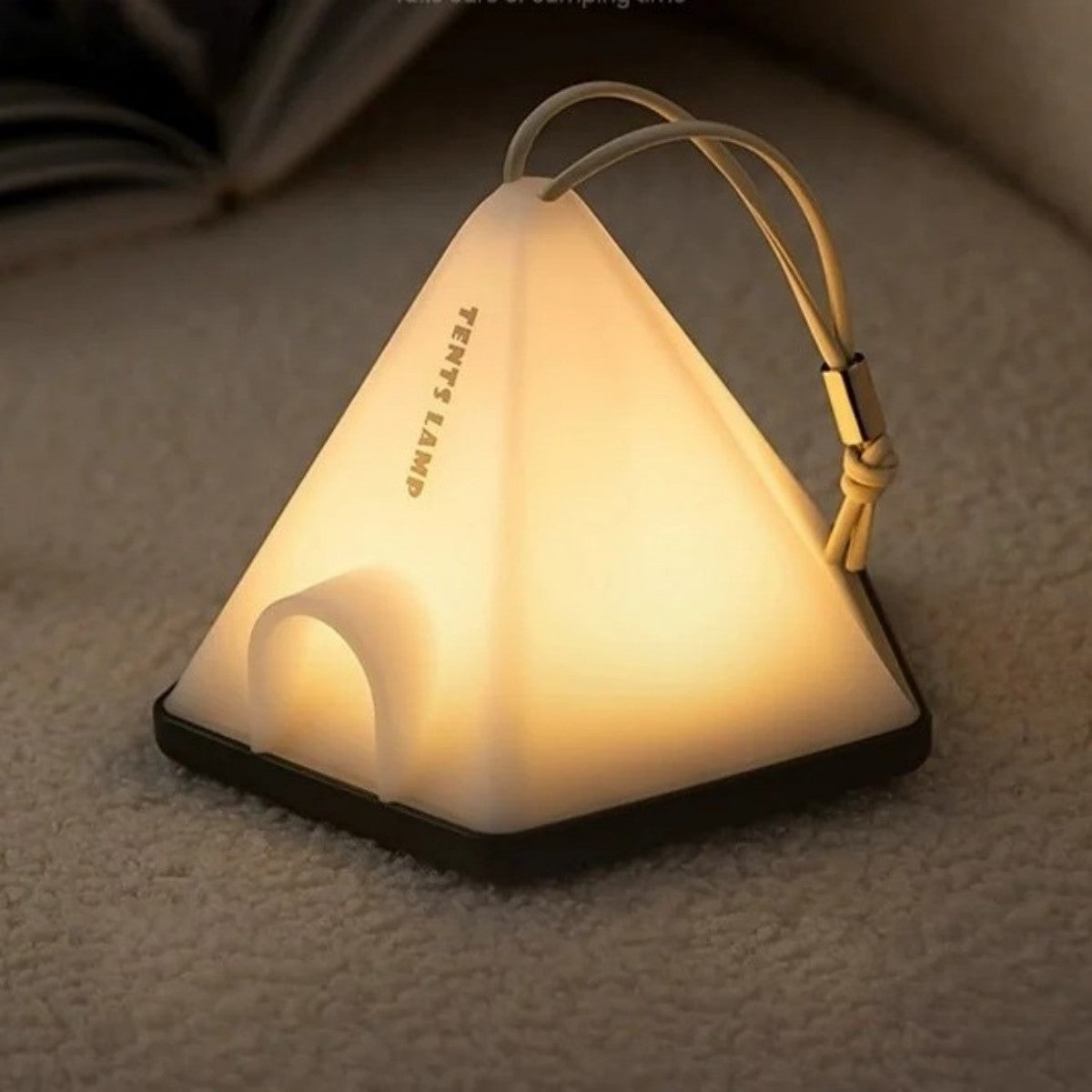Pyramid LED Tent Lamp