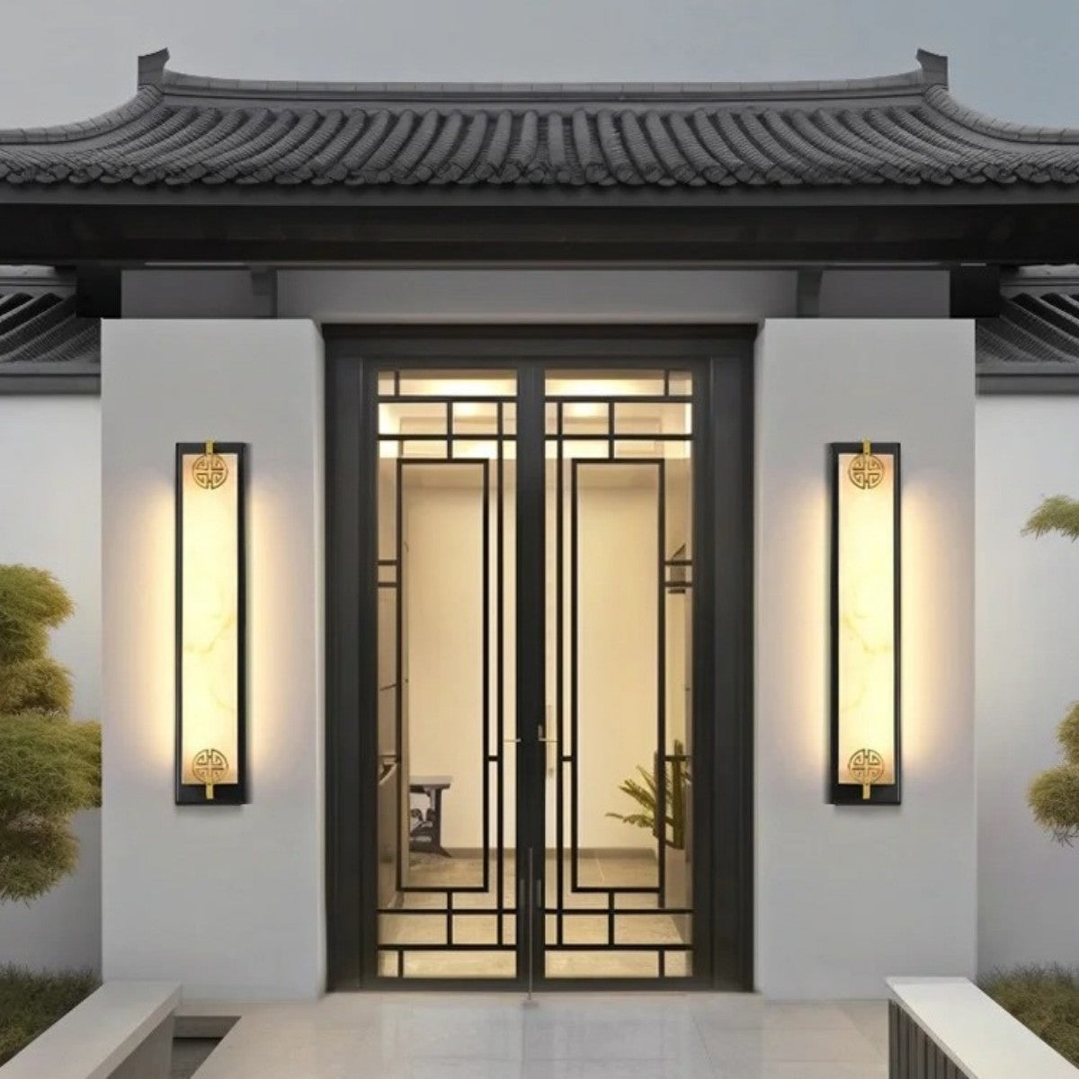 Modern Asian-Style Wall Light