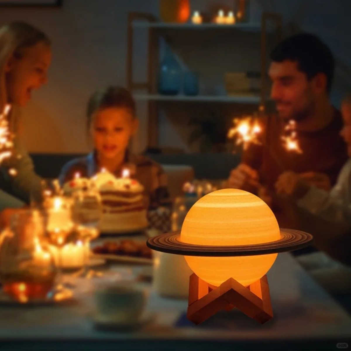 Saturn Table Lamp