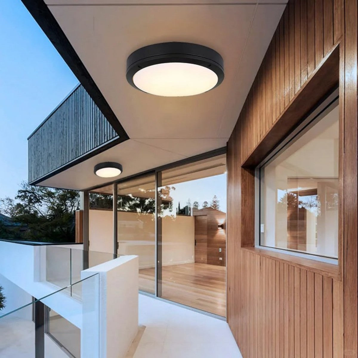 Modern Outdoor LED Ceiling Light