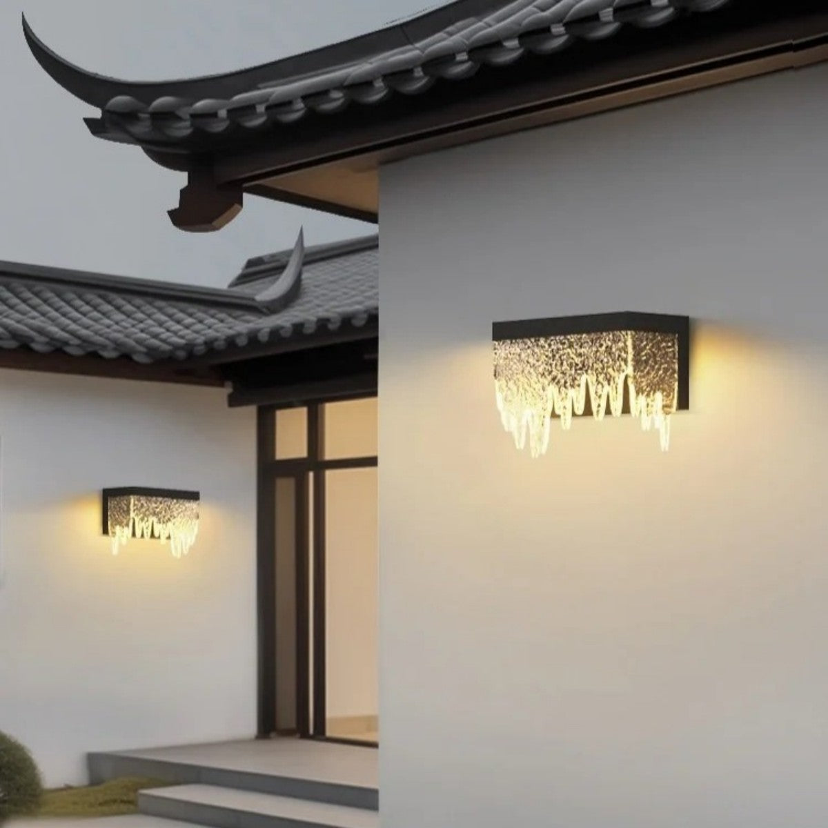 Crystal-Inspired Wall Sconce