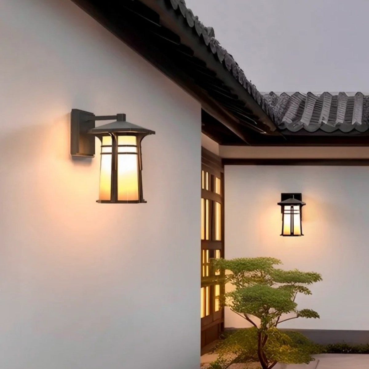 Lantern-Style Wall Sconce