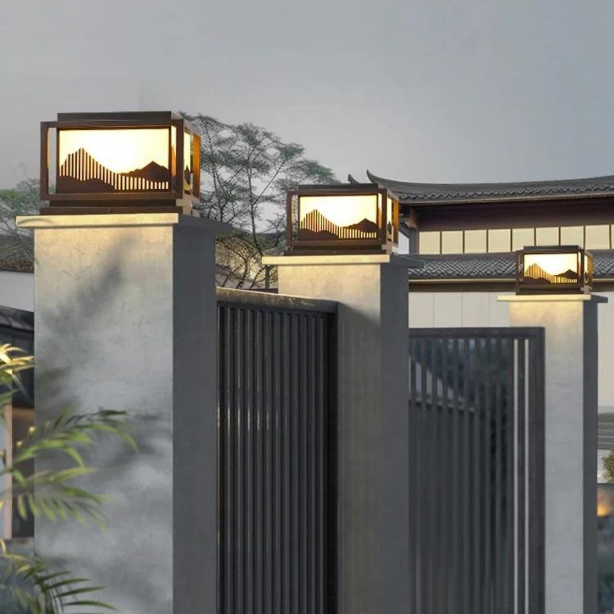 Contemporary Pillar Lantern