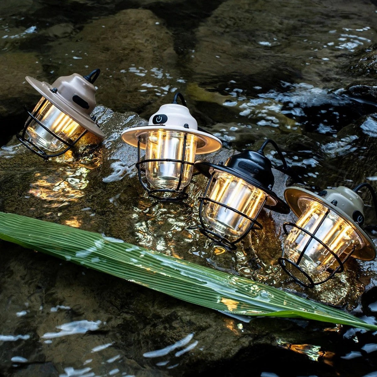 Waterproof Retro LED Camping Lanterns