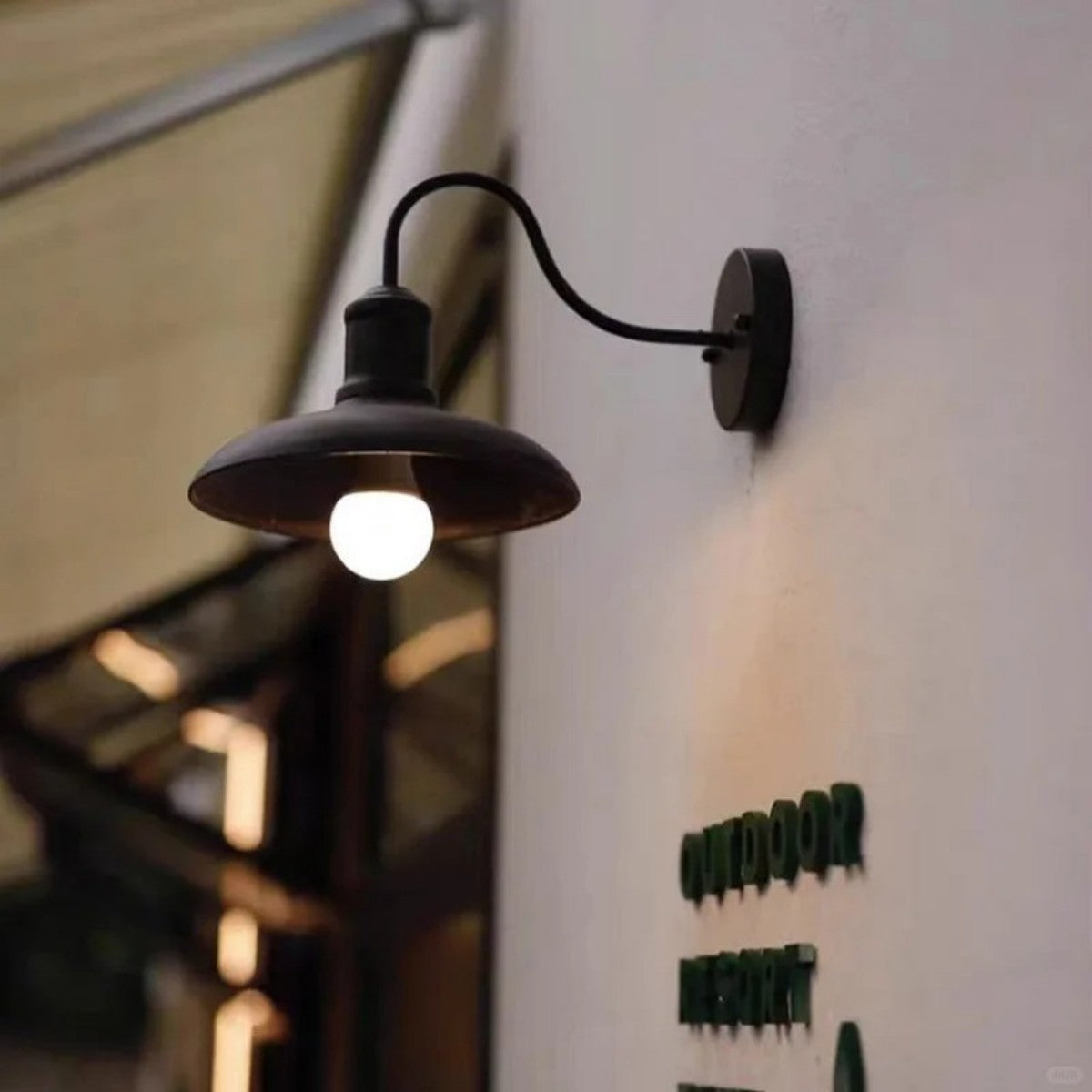 Industrial Outdoor Wall Light