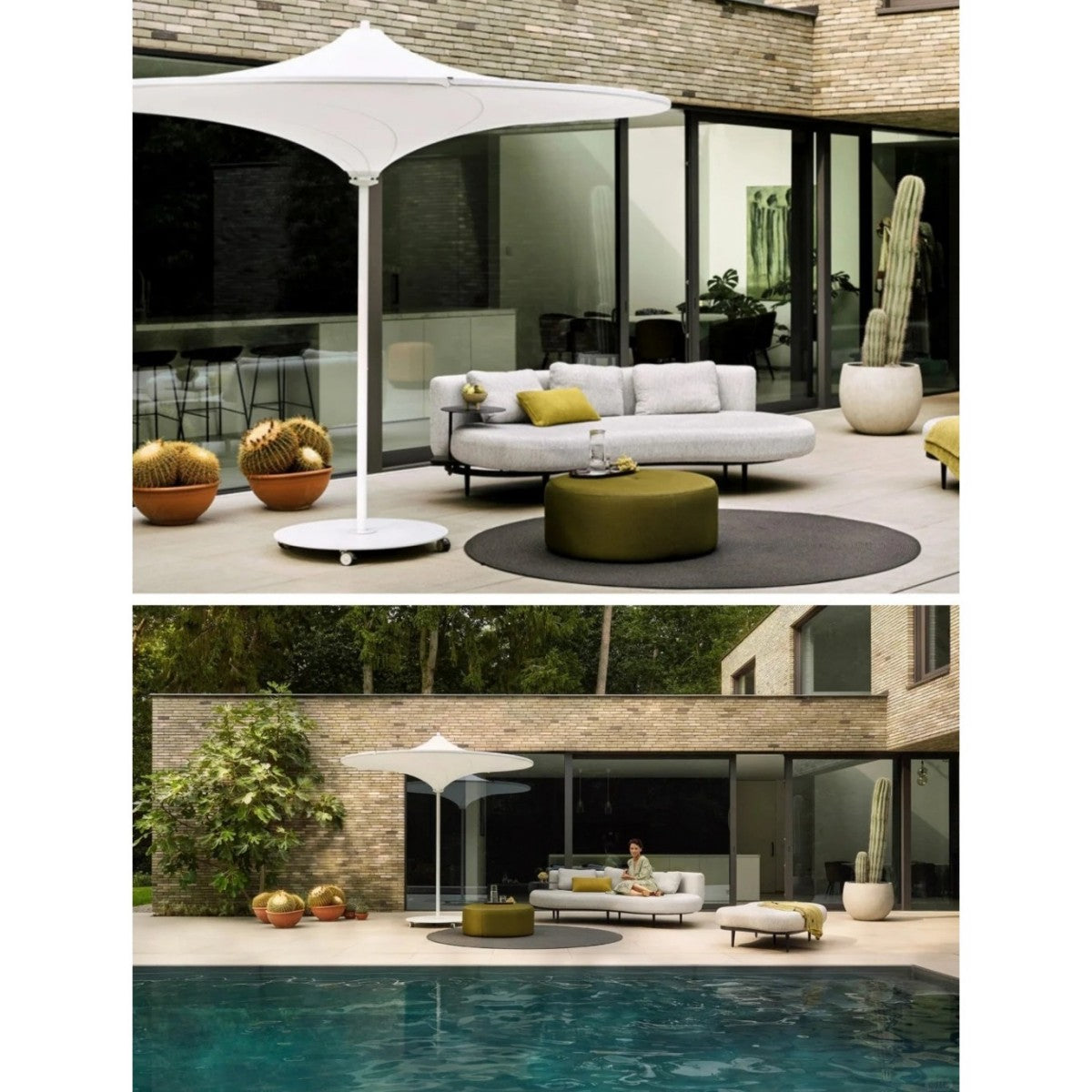 Modern Luxury Cantilever Patio Umbrella