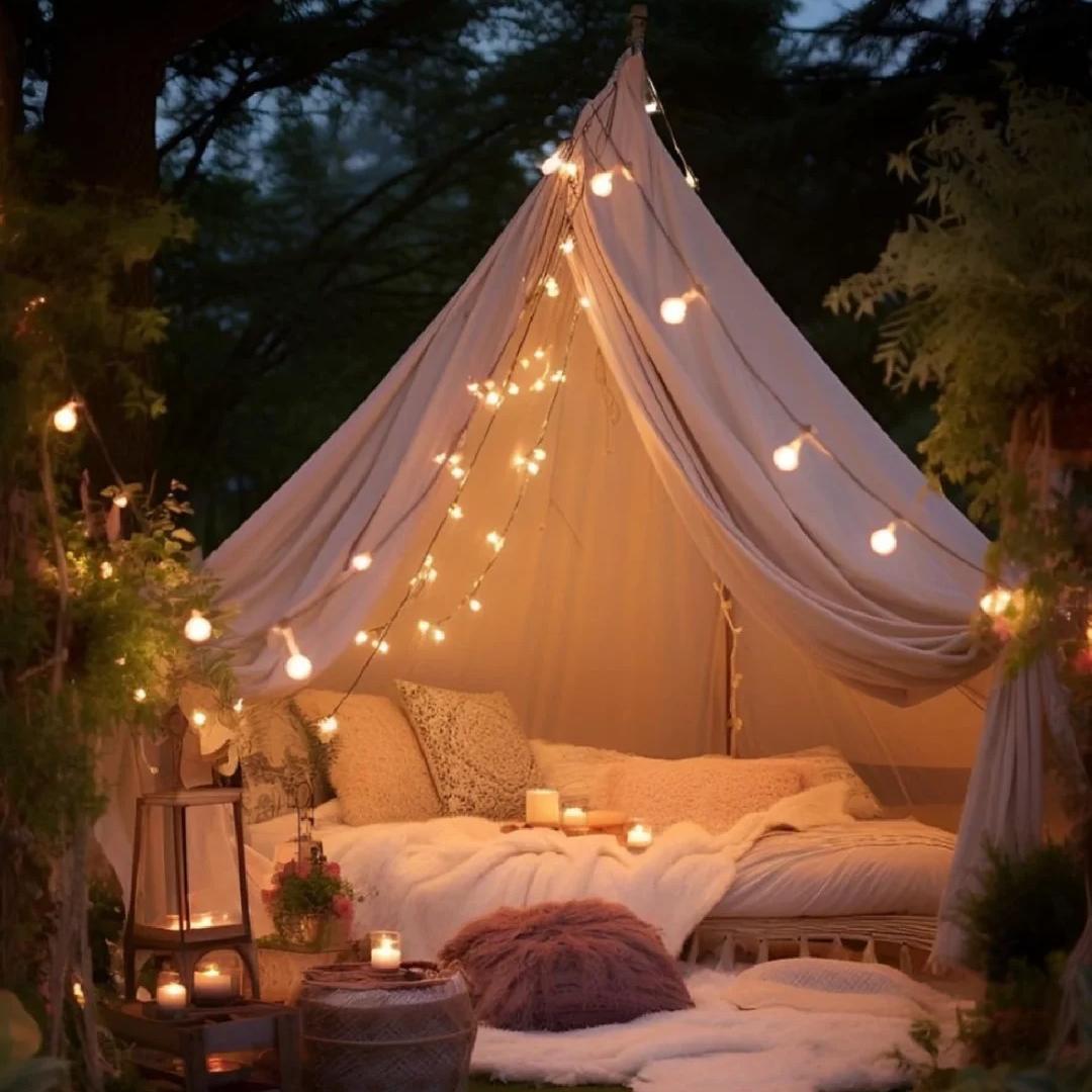 Enchanting Boho Canopy Tent