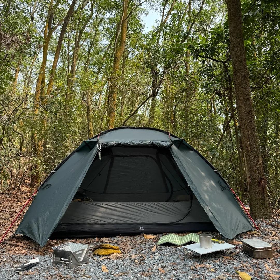 Compact and Durable 2-Person Camping Tent