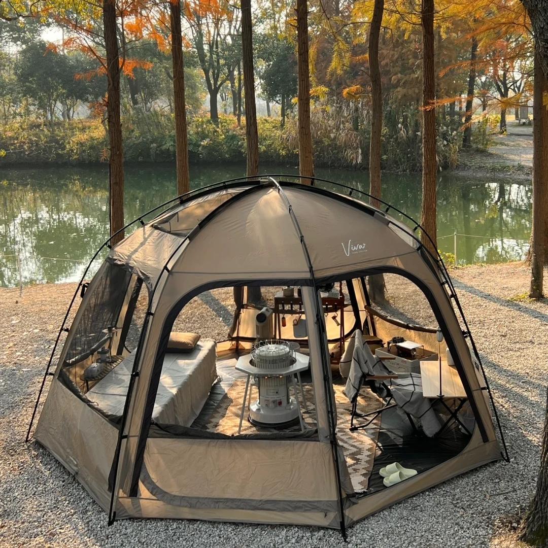 Luxury 360° Panoramic Camping Tent