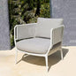 Modern Outdoor Woven Lounge Chair