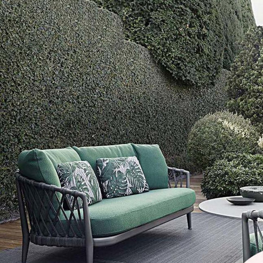 Modern Outdoor Rope-Woven Sofa