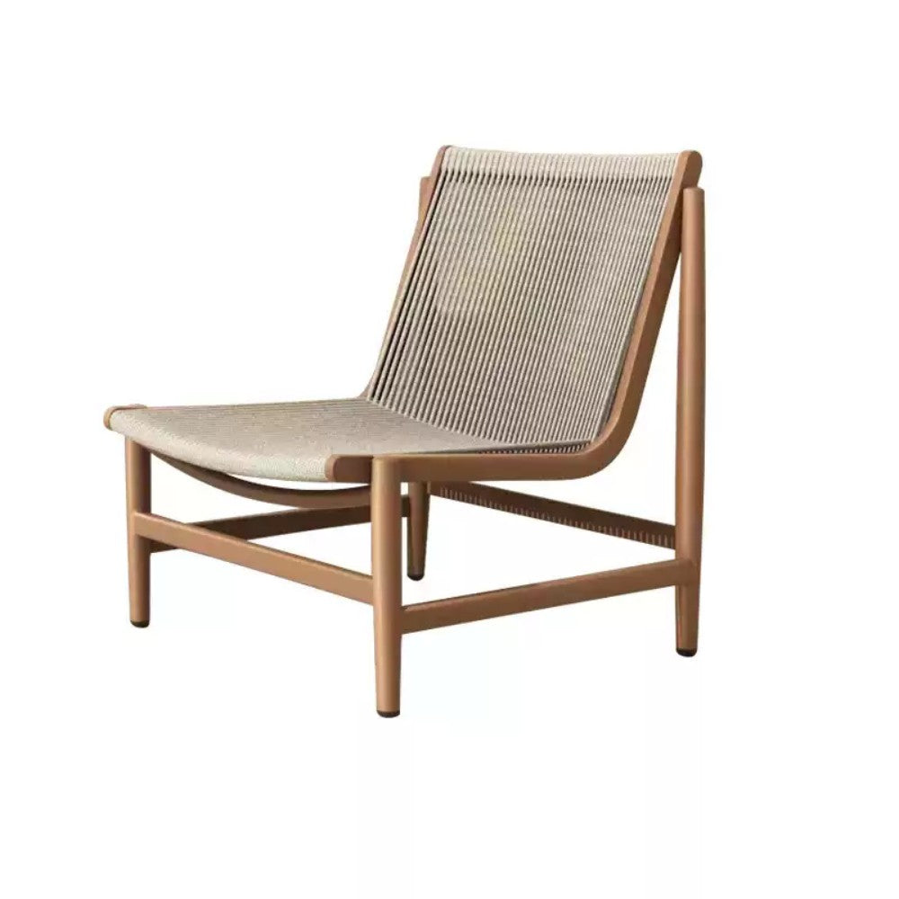 Modern Rope-Woven Accent Chair