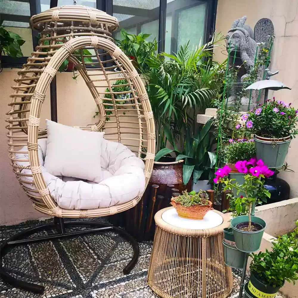 Hanging Egg Chair with Stand