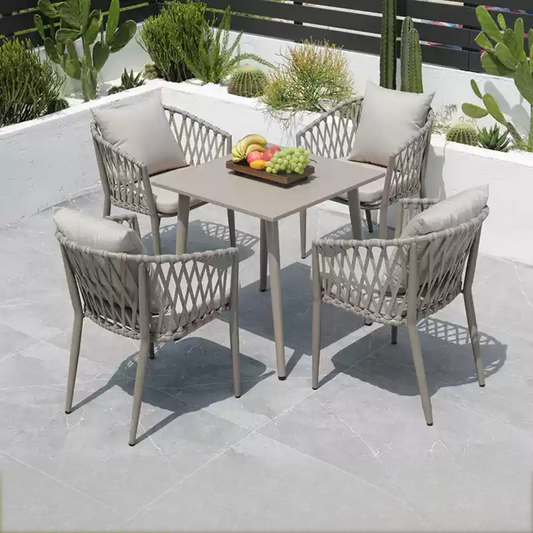 4-Piece Woven Patio Dining Set