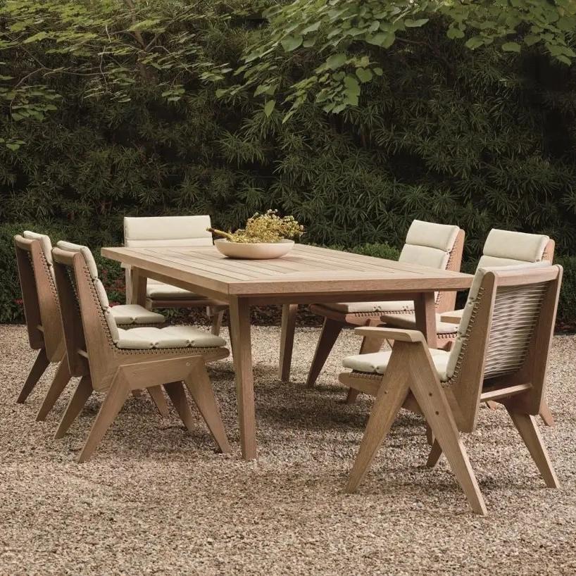 Rustic Outdoor Dining Set