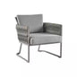 Modern Outdoor Rope-Woven Accent Chairs