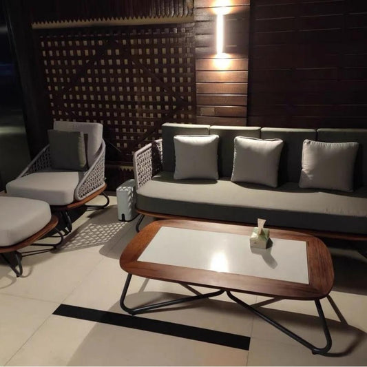 3-Piece Modern Balcony Bistro Set