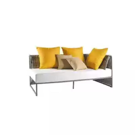 Modern Rope-Woven Outdoor Sofa
