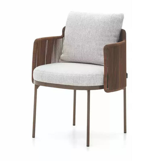 Modern Rope-Woven Accent Chair