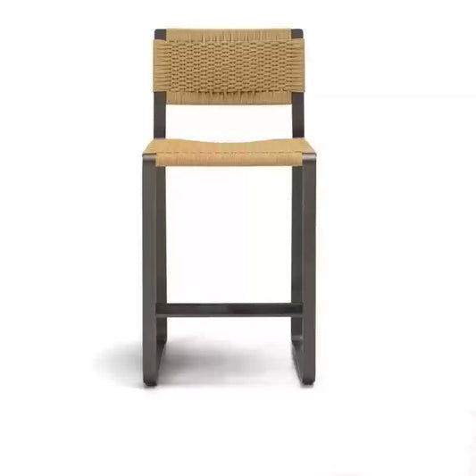 Modern Woven Bar Stool