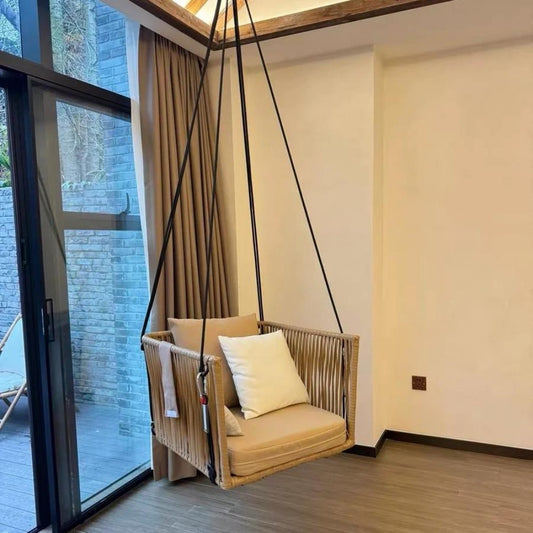 Modern Rope-Woven Hanging Chair