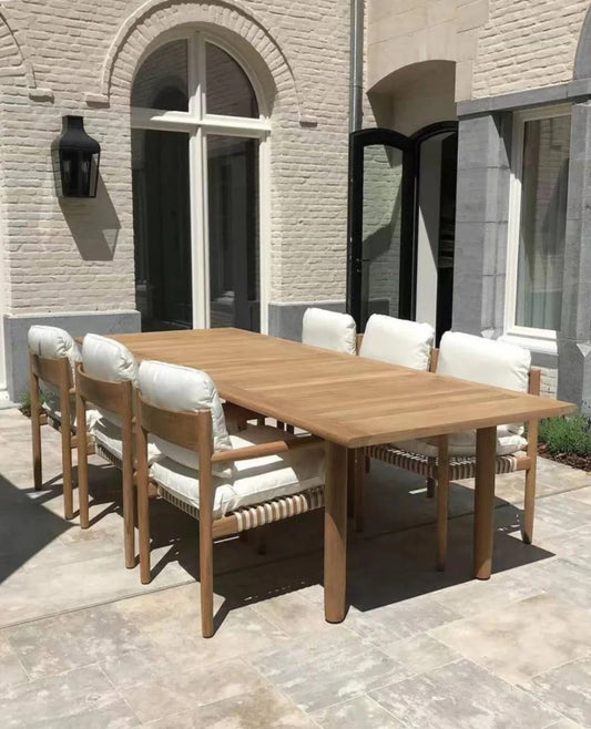 Premium Teak Outdoor Dining Set