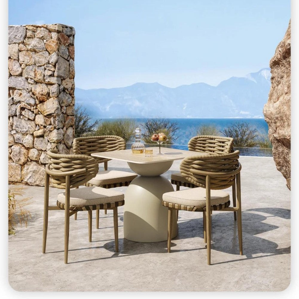 5-Piece Modern Outdoor Dining Set