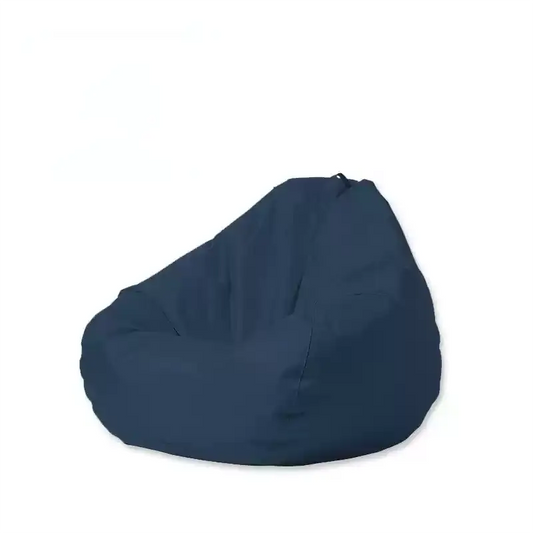 Classic Navy Blue Bean Bag Chair