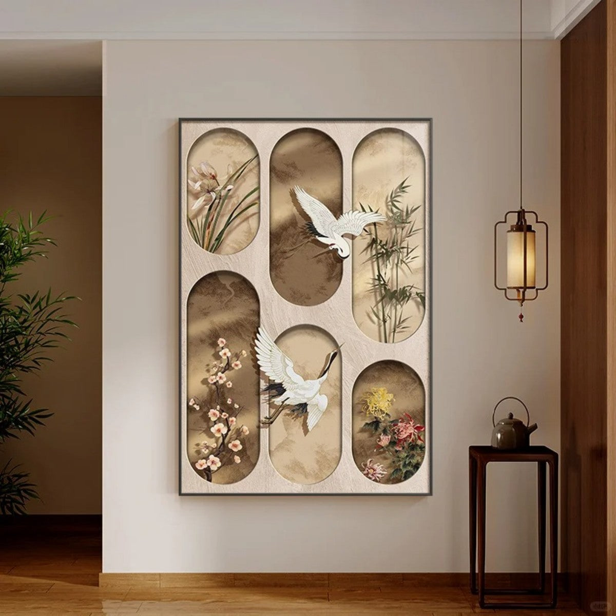 Asian Vintage Pendant Lamp