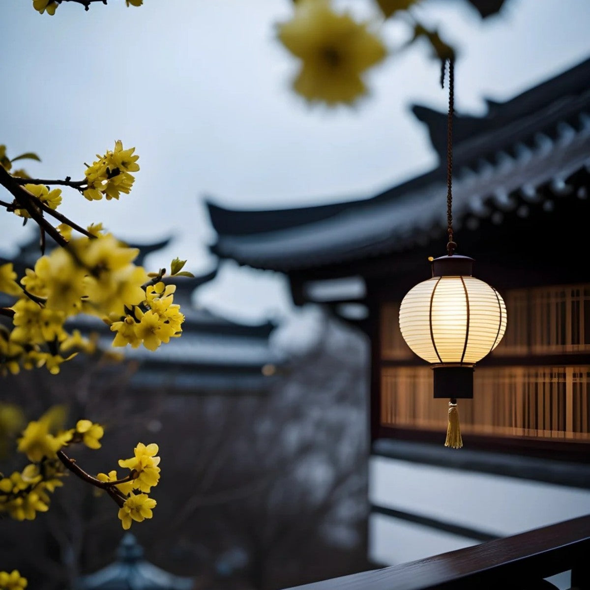 Traditional Japanese Paper Lantern