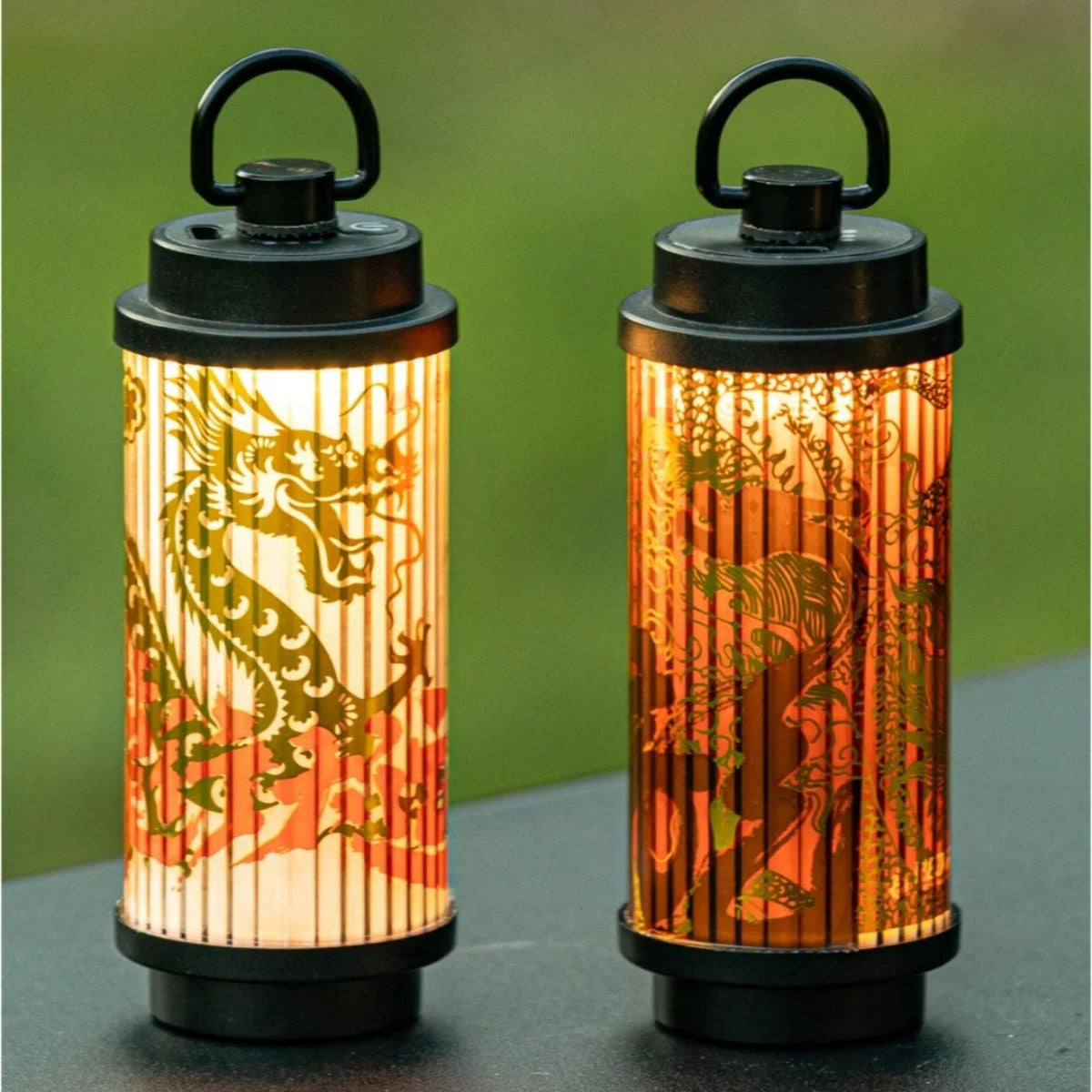 Solar-Powered Asian-Inspired Lantern Lights