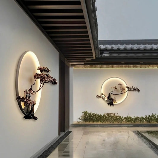 Nature-Inspired Wall Light