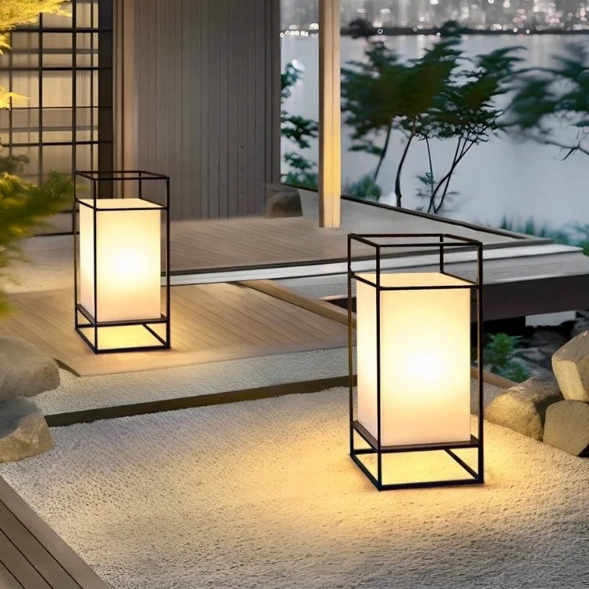 Minimalist Outdoor Lantern