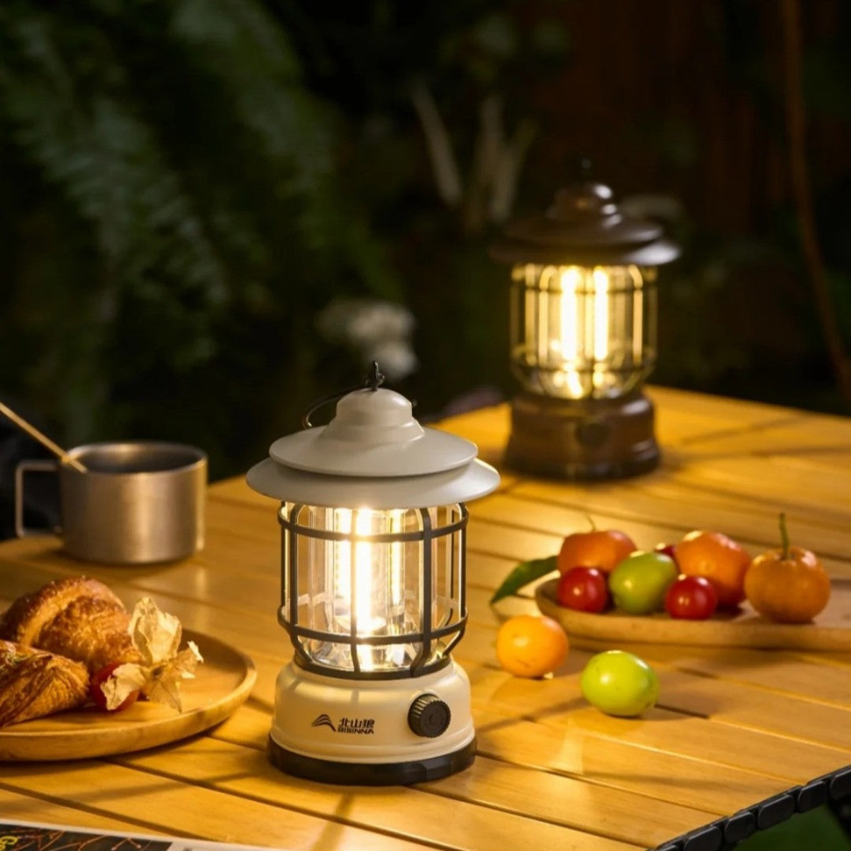Vintage LED Camping Lantern